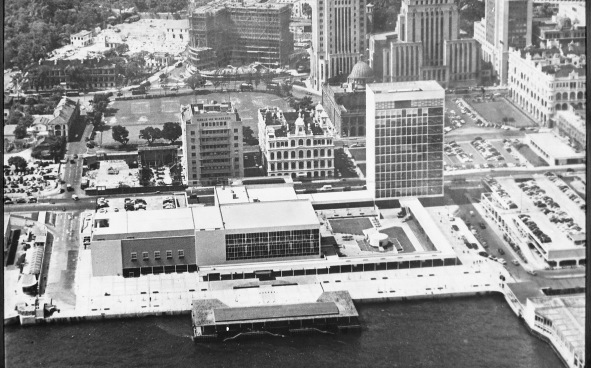 Hong Kong City Hall in 1960's